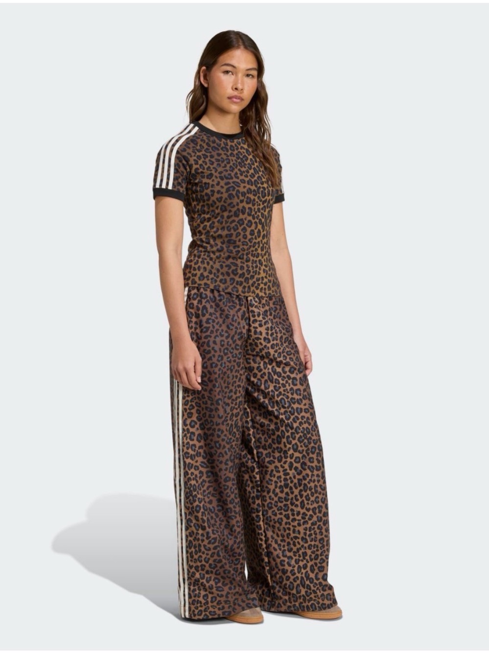 🐆 ADIDAS ADILENIUM TRACK PANTS OVERSIZED LEOPARD 🐆